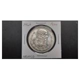 1966 Peso UNC 10% Silver From Mexico
