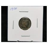 1900 Barber Dime
