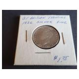 1826 Shilling from Great Britain 92.5% Silver