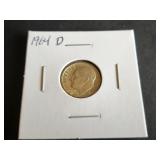 1964 D Roosevelt Dime High Grade