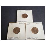 1949, 51 & 55 Farthing from Great Britain Proof?