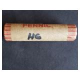 Roll of High Grade Lincoln Wheat Cents