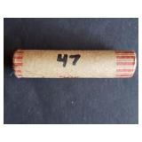 Roll of 1947 Lincoln Wheat Cents
