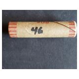 Roll of 1946 Lincoln Wheat Cents