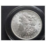 1883 O Morgan Silver Dollar