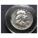 1957 Franklin Half Dollar High Grade