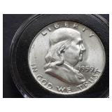 1959 D Franklin Half Dollar High Grade