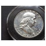 1961 Franklin Half Dollar High Grade