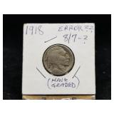 1918/7 Buffalo Nickel