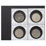 4 2 Reales from Mexico 90.3% Silver