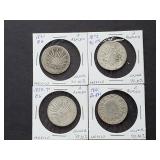 4 2 Reales 90.30% Silver From Mexico