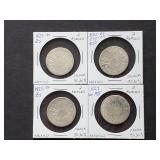 4 2 Reales 90.30% Silver From Mexico