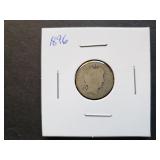 1896 Barber Dime