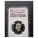 2013 S Silver Kennedy Half Dollar NGC PF70 UC