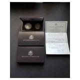 1989 S Congressional 2 Coin Proof Set