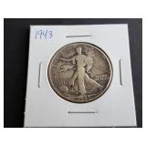 1943 Walking Liberty Half Dollar