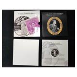 1996 Community Service Silver Dollar Coin & Stamp