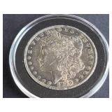 1879 O Morgan Silver Dollar
