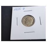 1955 D Roosevelt Dime