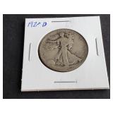 1920 D Walking Liberty Half Dollar