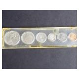1967 Canadian Mint Set with 4 Silver Coins