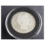 1896 O Barber Half Dollar