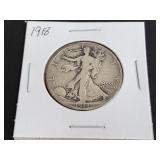 1918 Walking Liberty Half Dollar