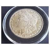 1880 O Morgan Silver Dollar