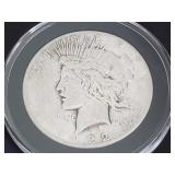 1922 S Peace Silver Dollar