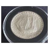 1920 Pilgram Half Dollar Rare Only 152,112 Minted