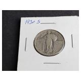 1930 S Standing Liberty Quarter