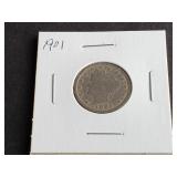 1901 V Nickel