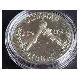 1988 S Seoul Olympics Liberty Silver Dollar Proof
