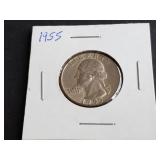 1955 Washington Quarter