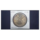 1984 1 OZ Libertad .999 Silver from Mexico