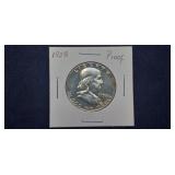 1958 Franklin Half Dollar