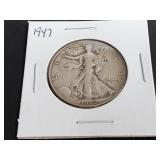 1947 Walking Liberty Half Dollar