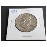 1957 Franklin Half Dollar