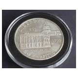2001 P U.S. Capitol Comm. Silver Dollar RARE