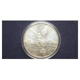 2007 1 OZ Libertad .999 Silve Rare 200,000 Minted
