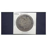 1886 O Morgan Silver Dollar