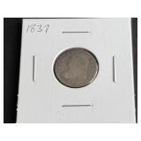 1837 Capped Bust Dime