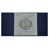 1920 20 Centavos From Cuba 90% Silver