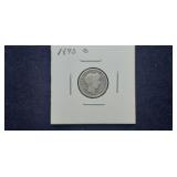 1893 S Barber Dime
