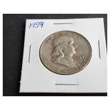1959 Franklin Half Dollar