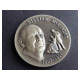 William Mc Kinley .925 Silver 1.22 Ounces
