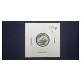 1944 S Mercury Dime
