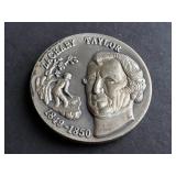 Zachary Taylor .925 Silver 1.25 Ounces