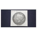 1934 D Peace Silver Dollar
