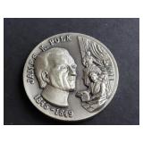 James K Polk .925 Silver 1.23 Ounces